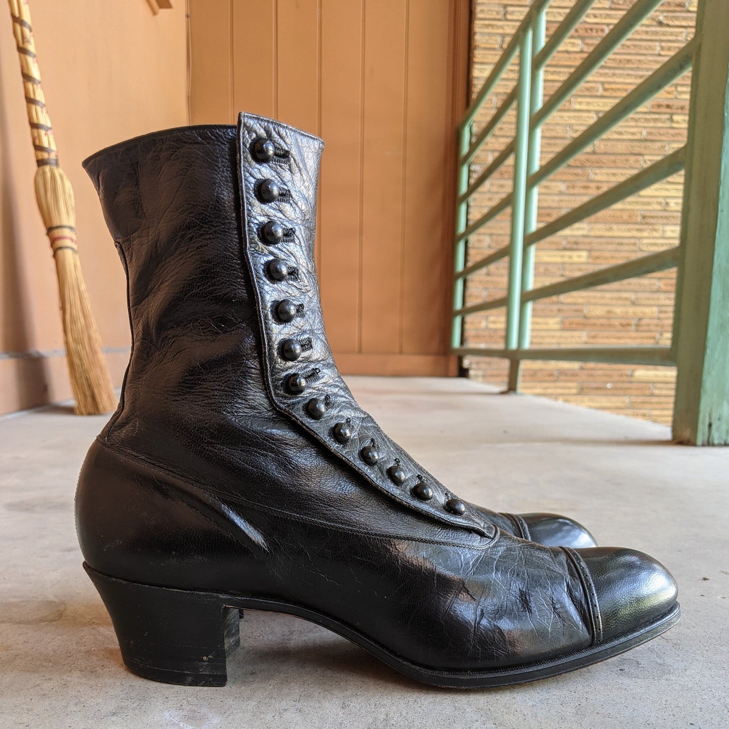 1910s Side Button Boots | Sz 6.5