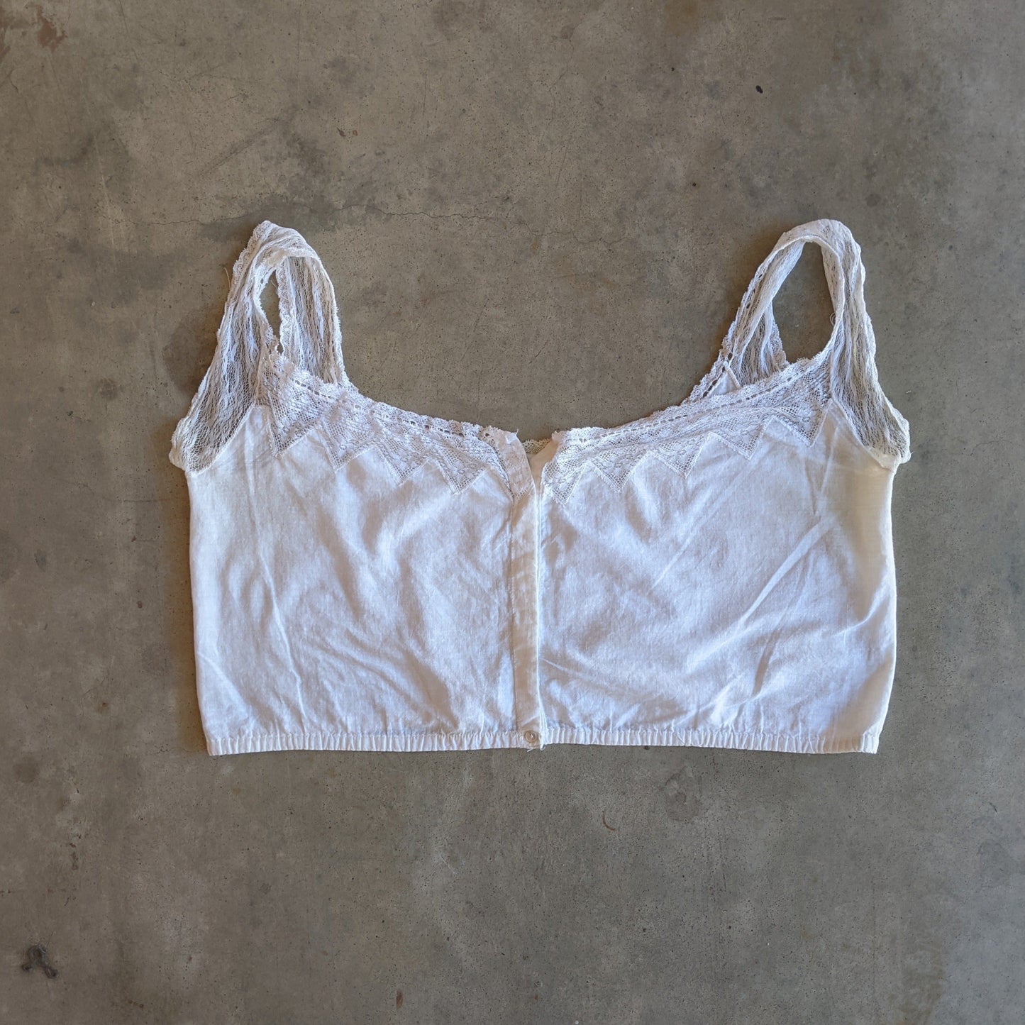 Late 1910s-Early 1920s Cotton Camisole