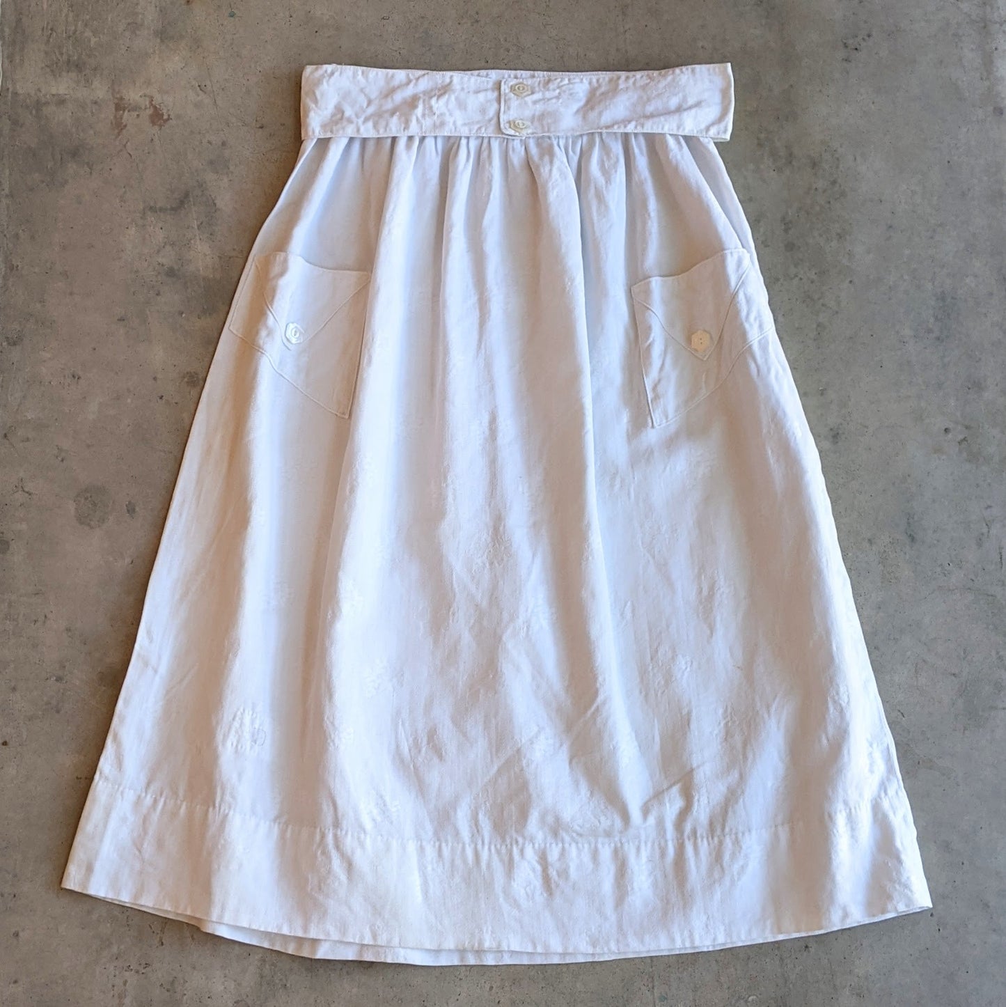 Late 1910s-Early 1920s Cotton Sport Skirt