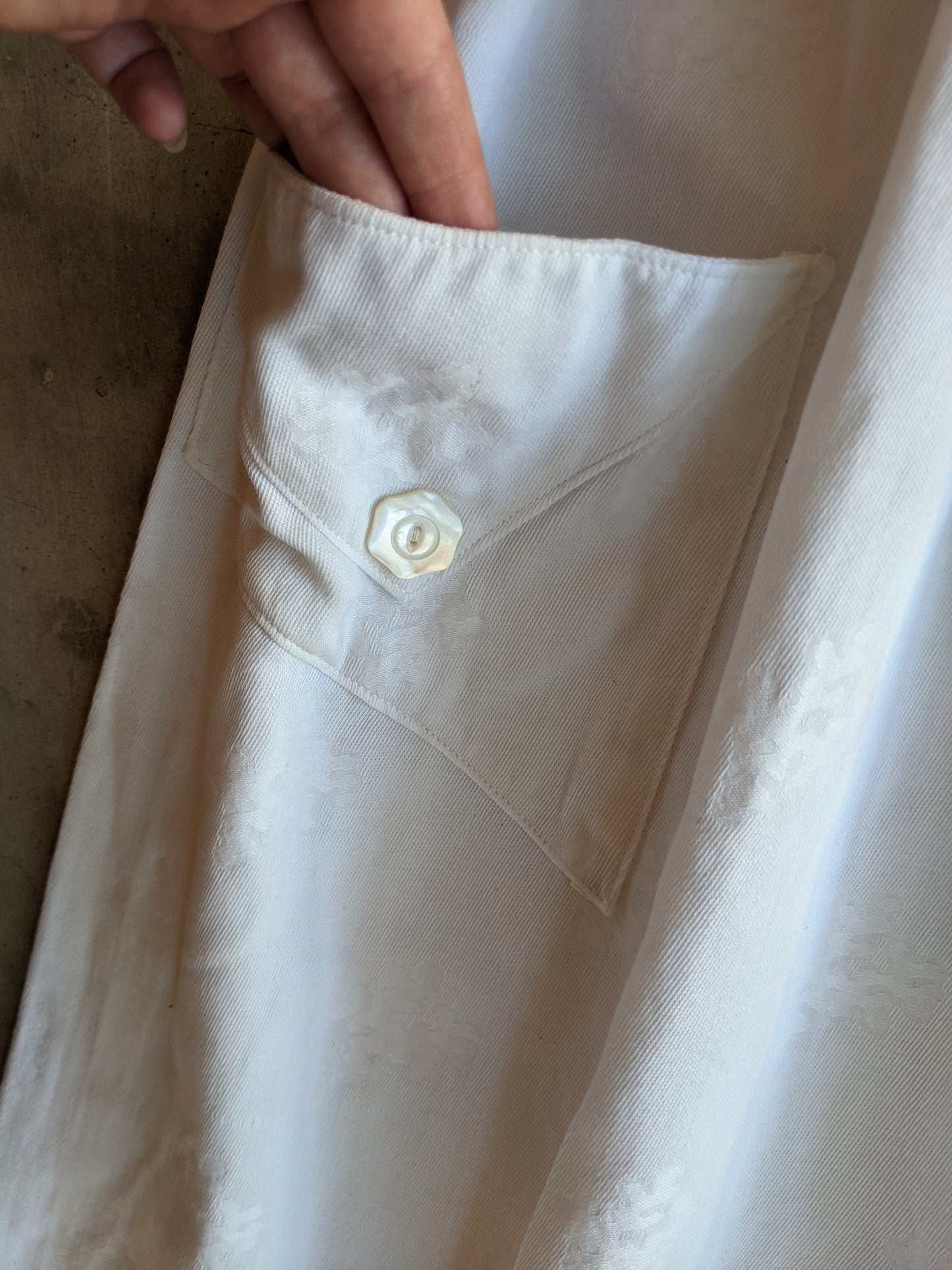 Late 1910s-Early 1920s Cotton Sport Skirt