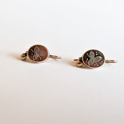1890s 10k Gold Earrings
