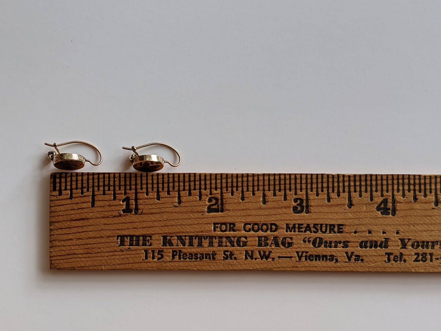 1890s 10k Gold Earrings