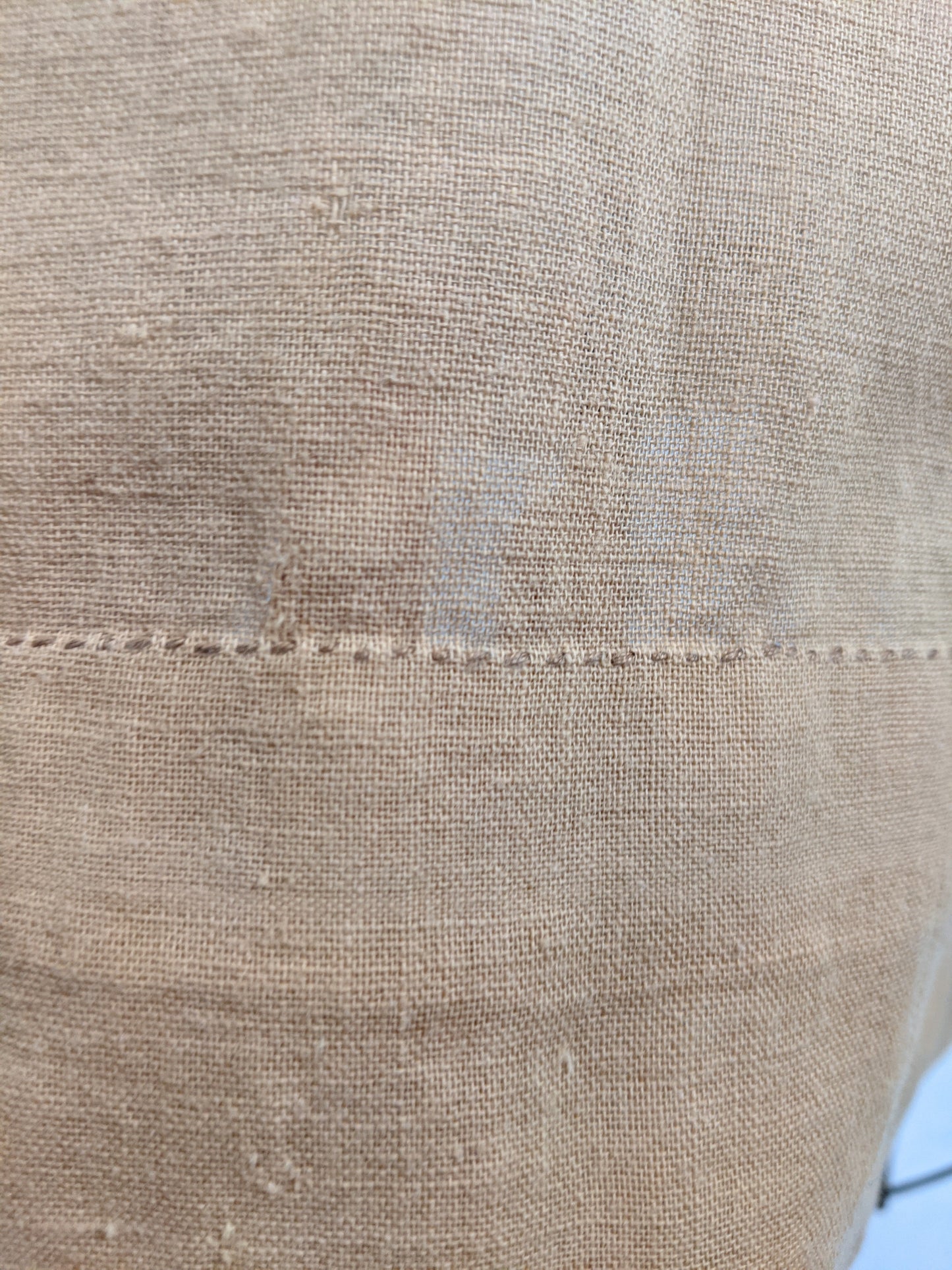 1920s Embroidered Handmade Dress | Sz L