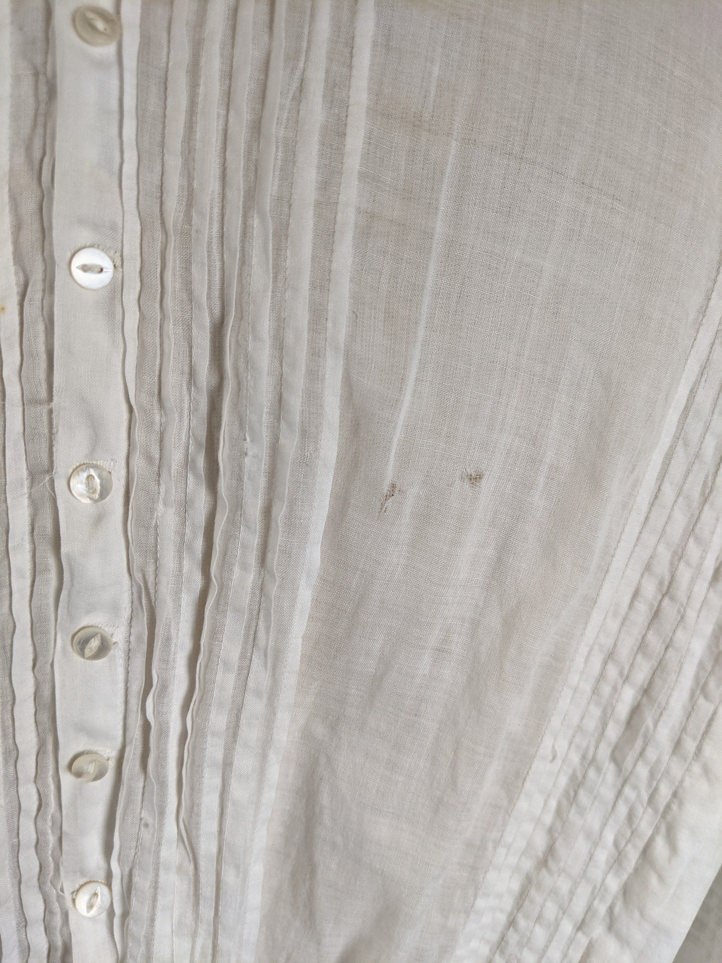 1900s White Lace Shirtwaist
