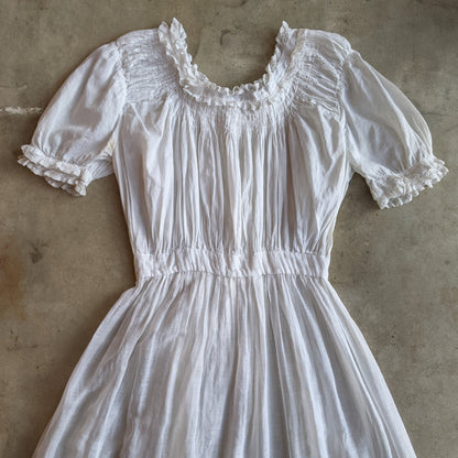 1910s Cotton Dress
