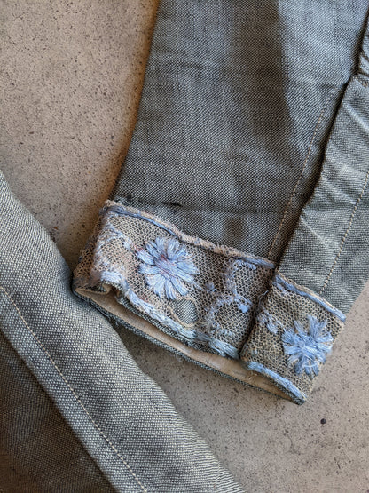 1900s Green Dress