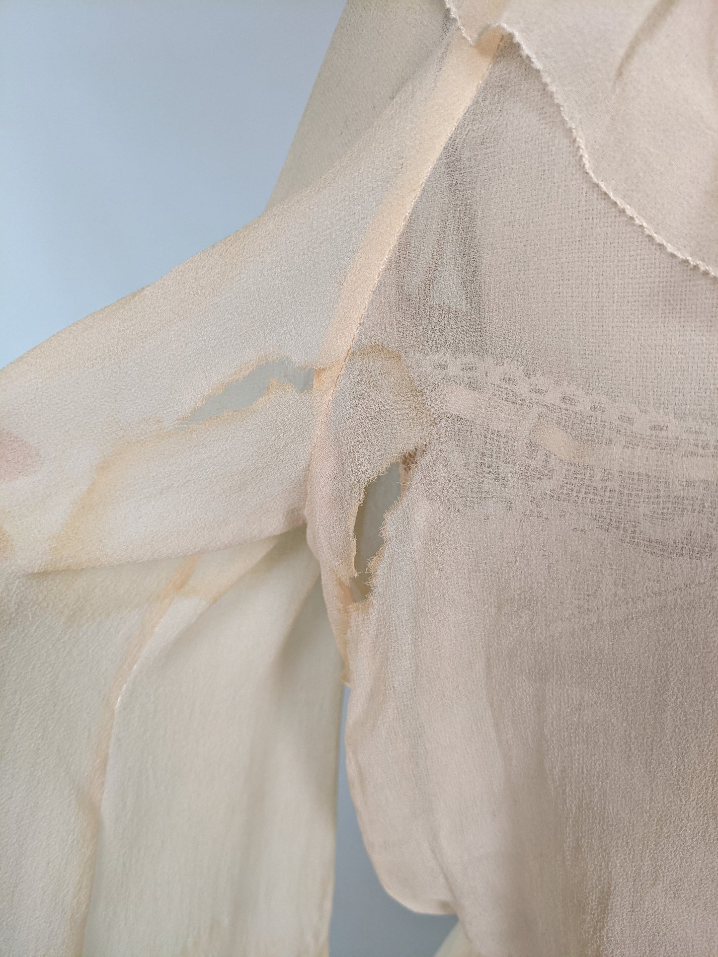1910s Silk Chiffon Dress | Study / Display