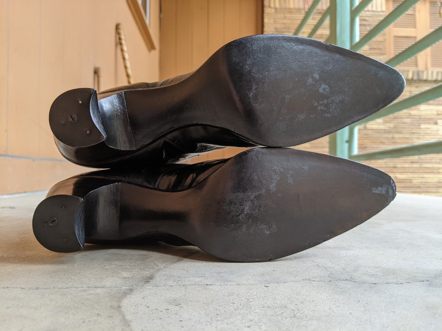 1920s Louis Heel Deadstock Boots | Approx Sz 7-7.5