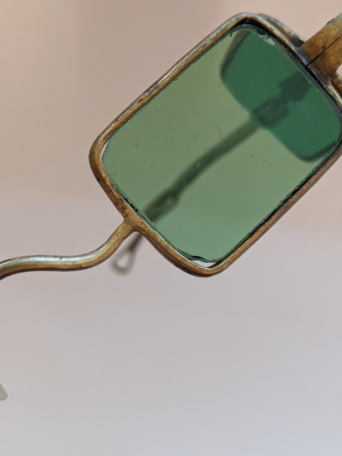 19th C. Green Tinted 4-Lens Eyeglasses