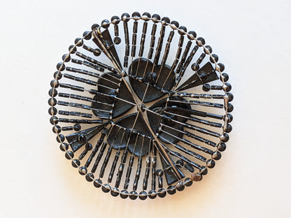 1900s-1910s Large French Jet Brooch