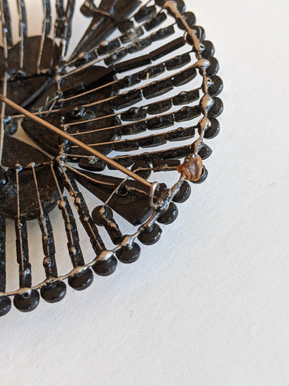 1900s-1910s Large French Jet Brooch
