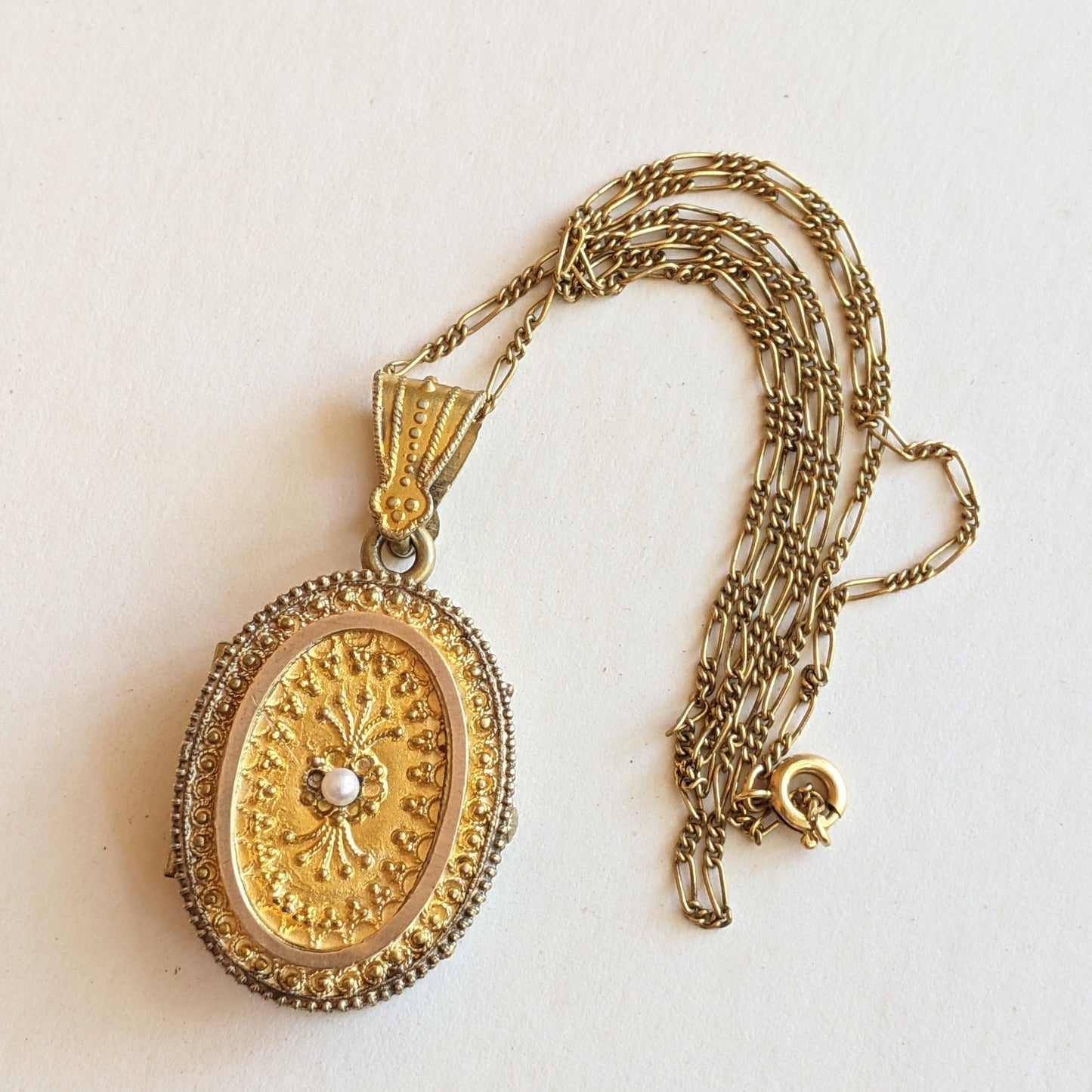 19th C. Etruscan Revival Locket