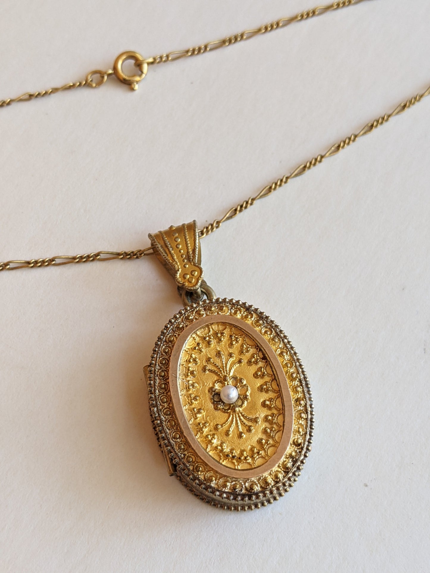 19th C. Etruscan Revival Locket