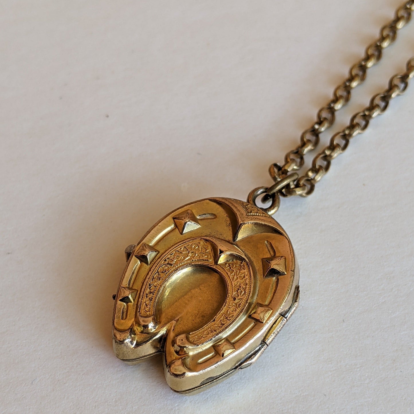 19th C. Horseshoe Locket