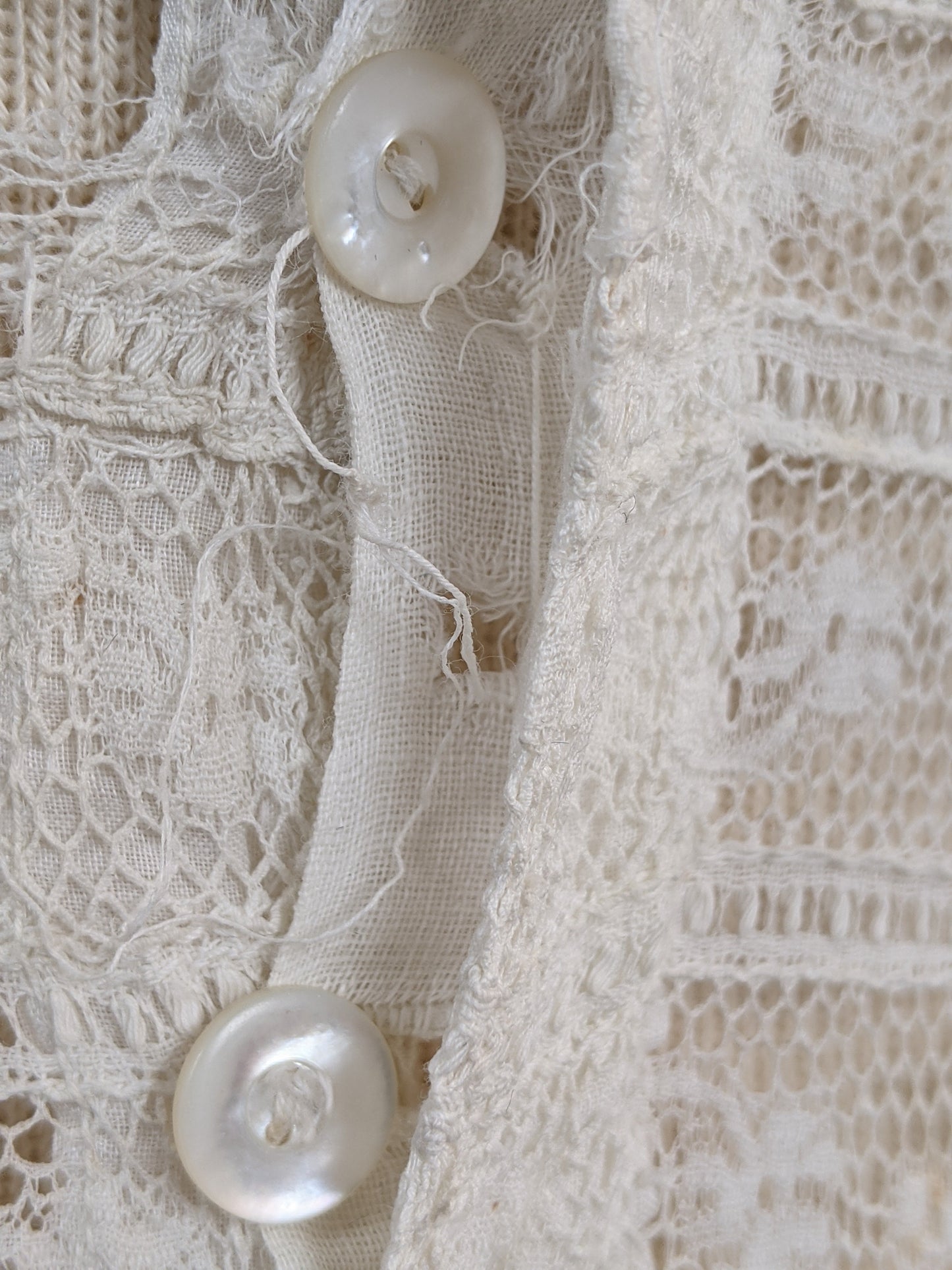 1900s Lingerie Dress | 23" Waist