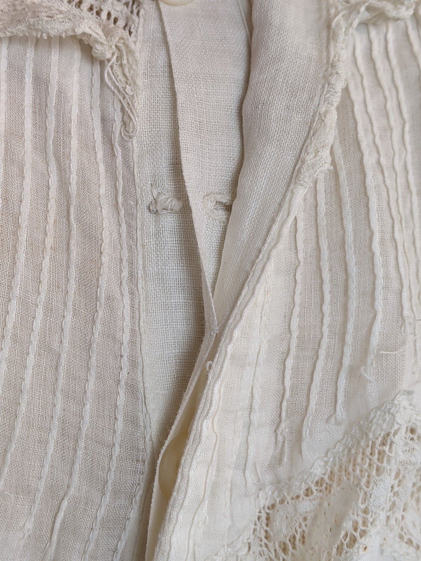 1900s Lingerie Dress | 23" Waist