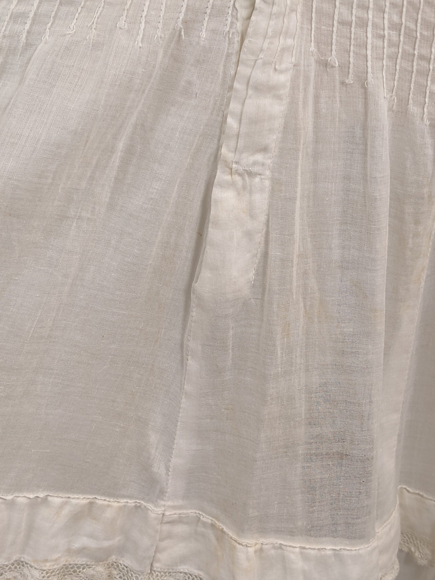 1900s Lingerie Dress | 23" Waist