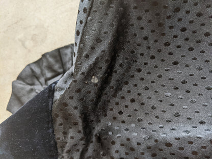 1880s Silk + Velvet Bodice
