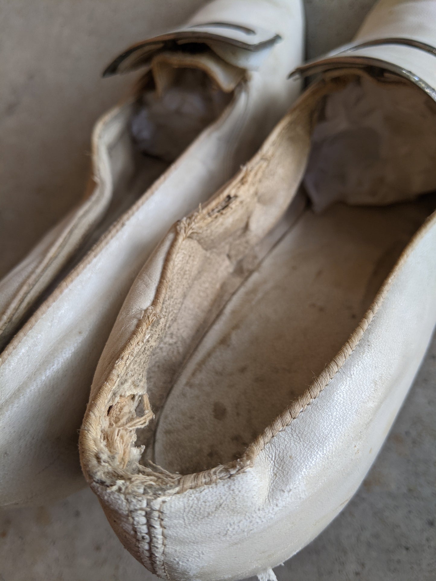 1920s Pointed Heels | Approx 6.5-7