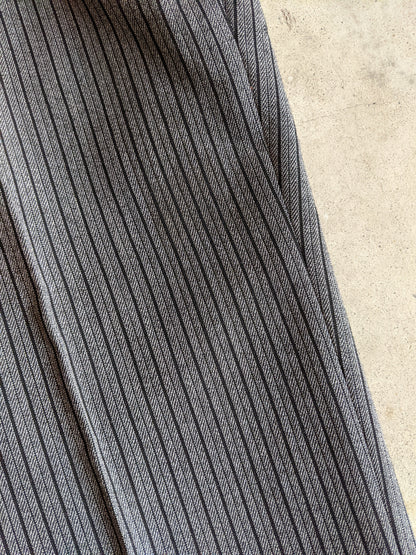 RESERVED | 2 Pair 1920s-1930s Striped Wool Trousers