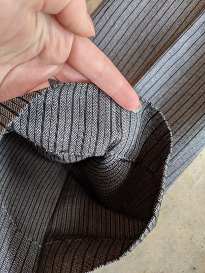 RESERVED | 2 Pair 1920s-1930s Striped Wool Trousers