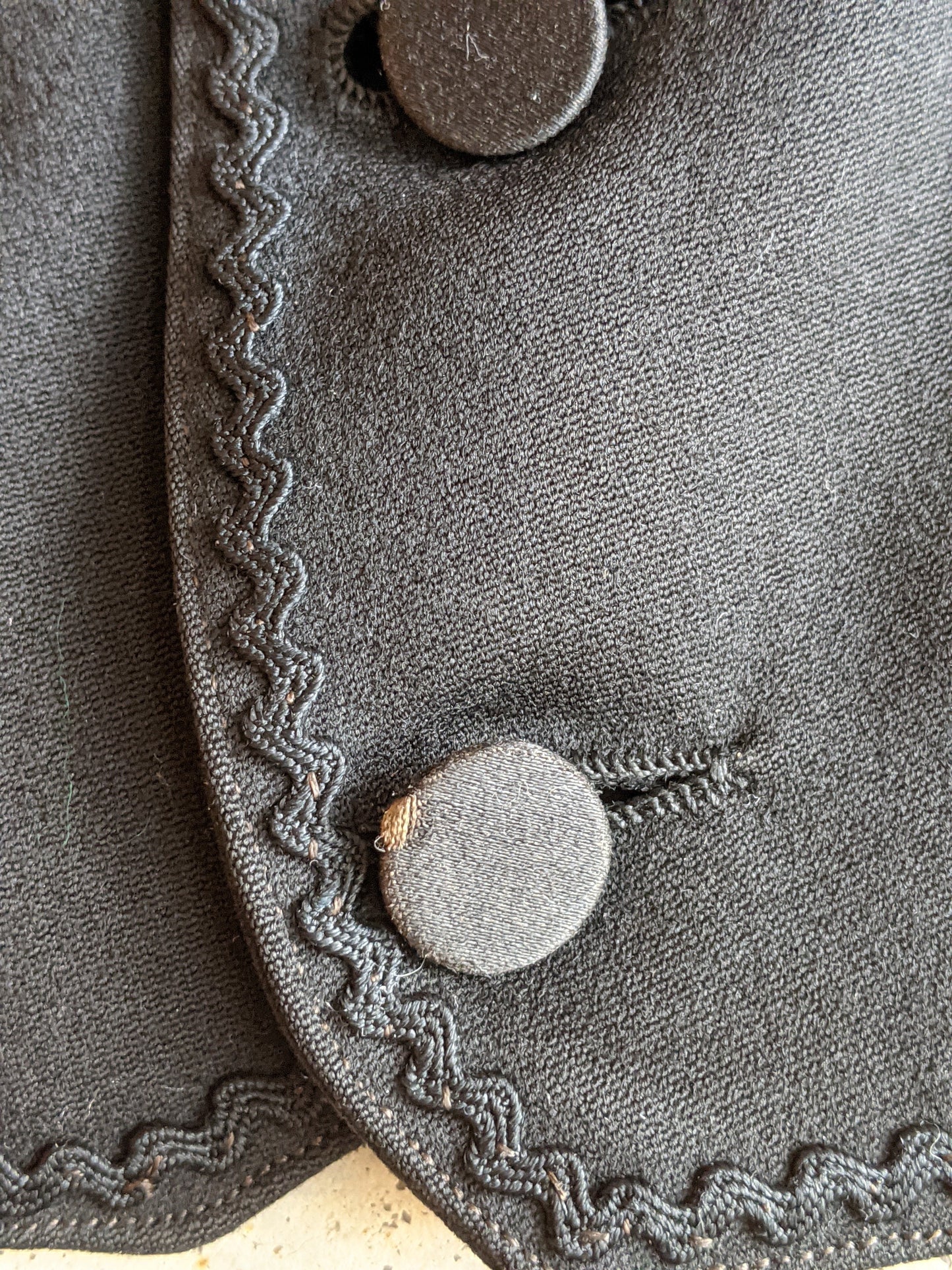 1890s-1900s Waistcoat | 48" Chest