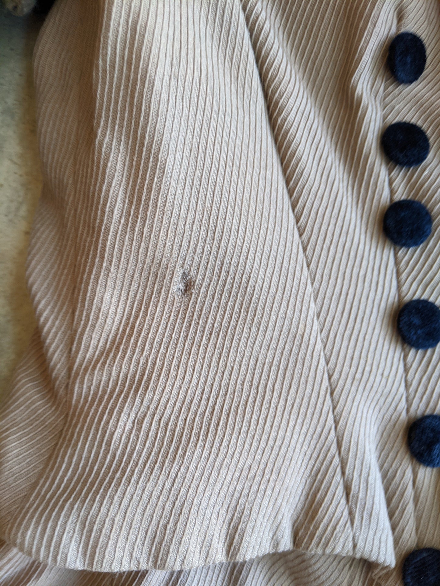 1890s Dusty Rose Dress