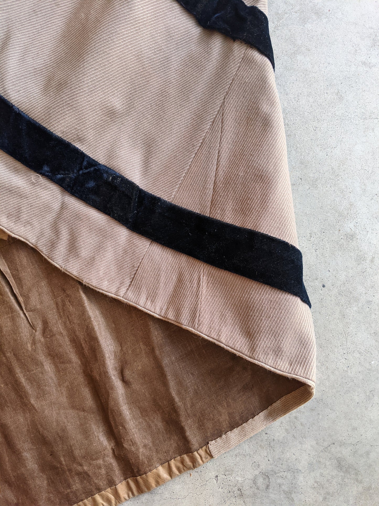 1890s Dusty Rose Dress