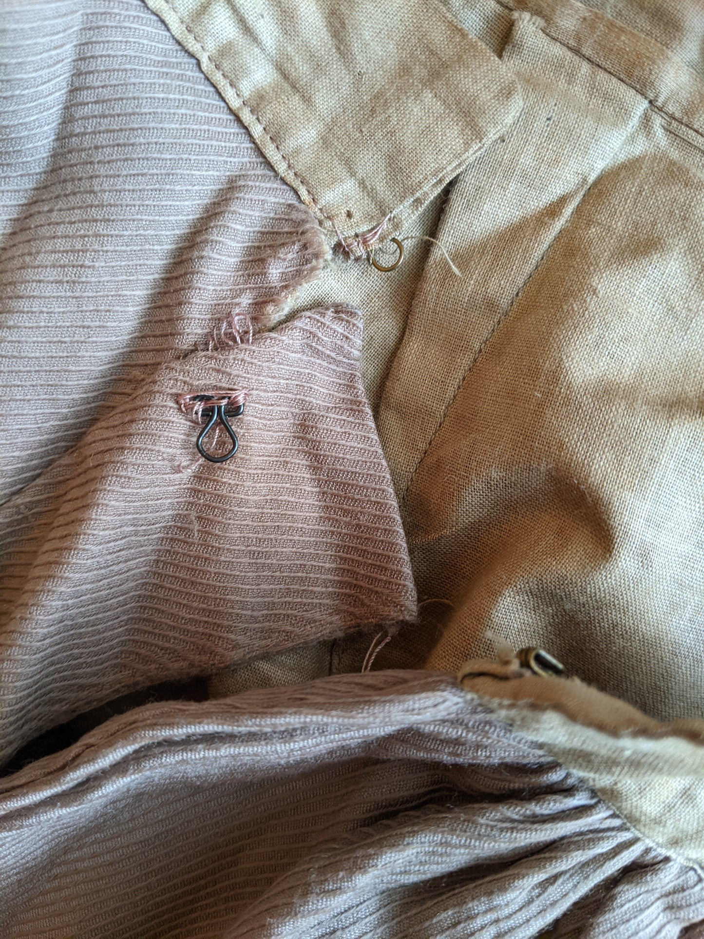 1890s Dusty Rose Dress