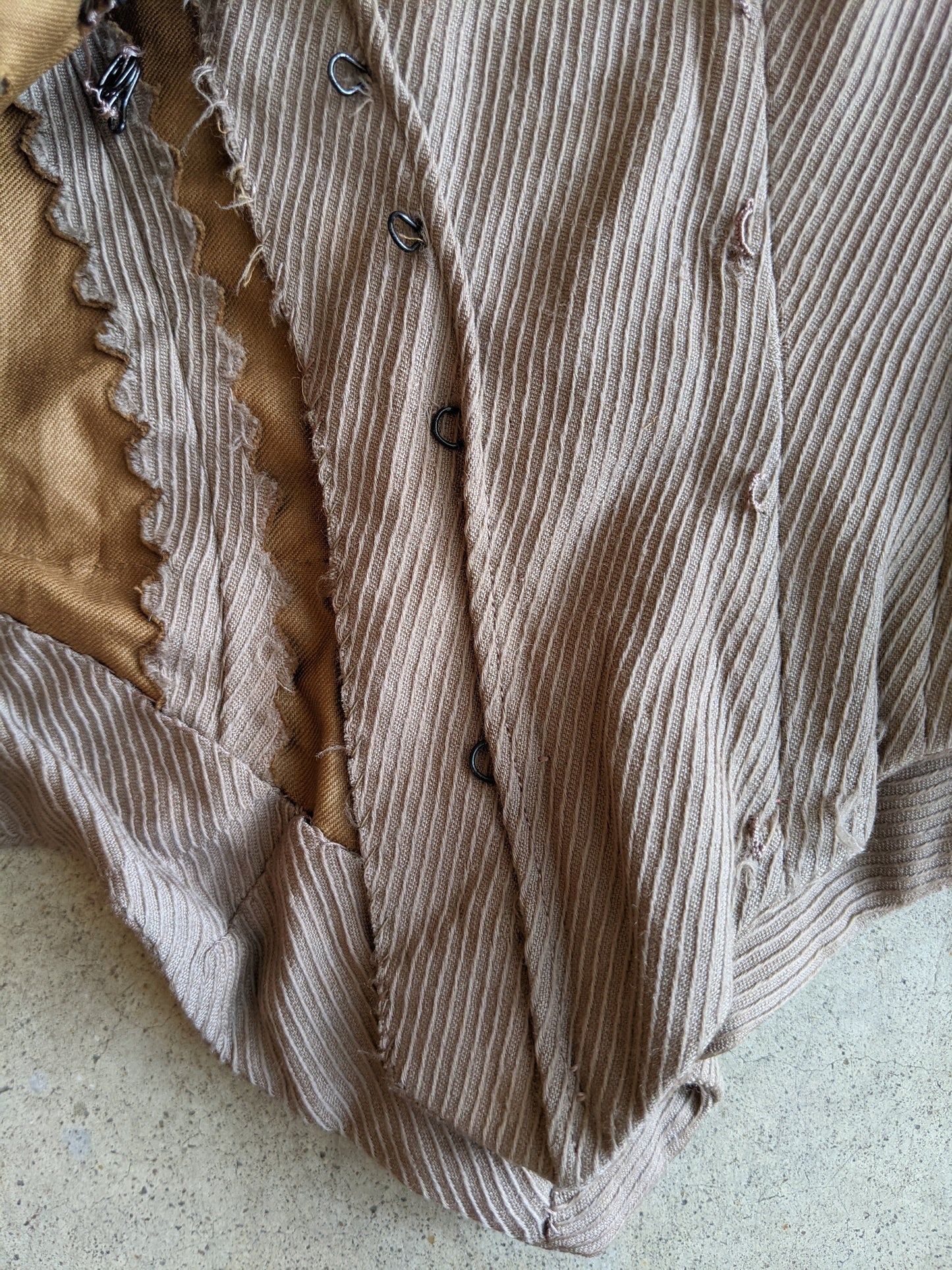 1890s Dusty Rose Dress