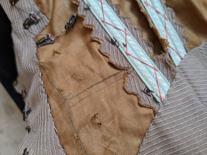 1890s Dusty Rose Dress