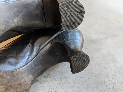 1910s-1920s Lace Up Boots | 7.5-8 US