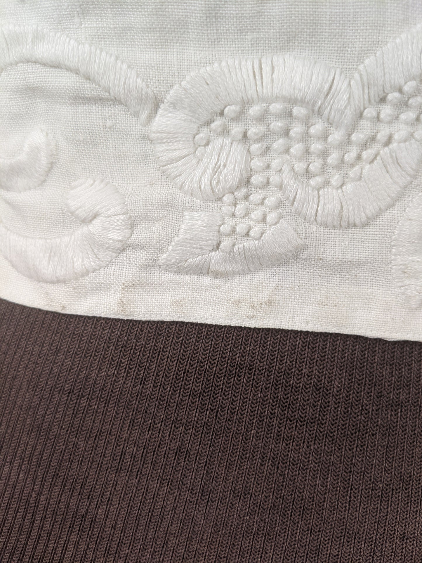1900s-1910 White Linen Blouse