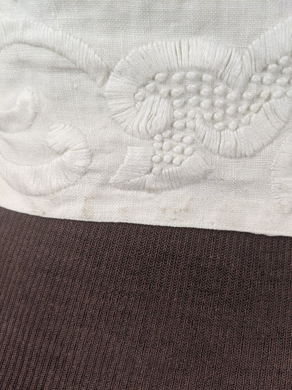 1900s-1910 White Linen Blouse