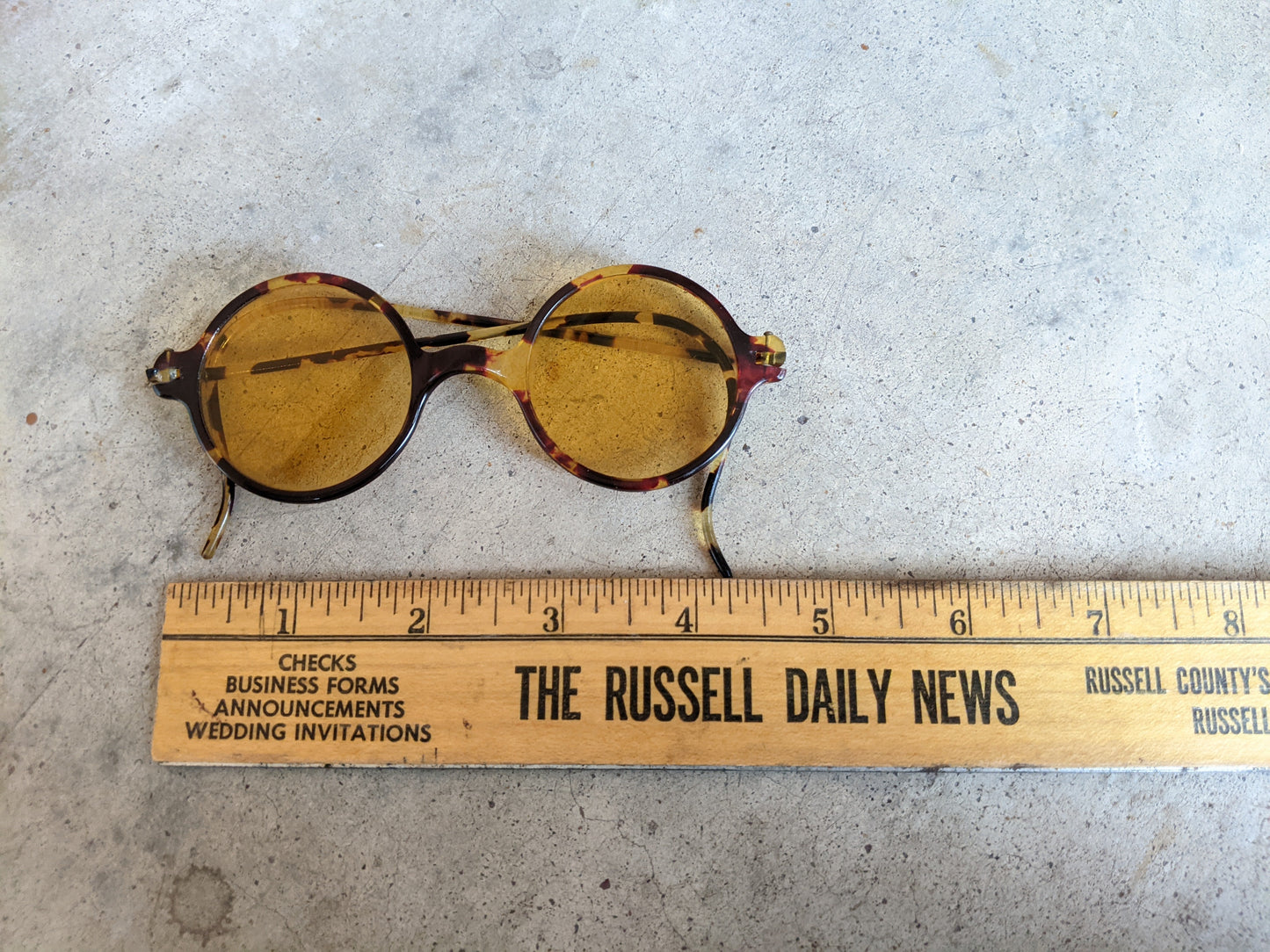 1930s Faux Tortoise Shell Sunglasses