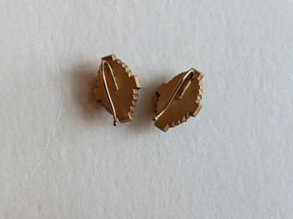 1870s-1880s 14k Gold Demi Parure