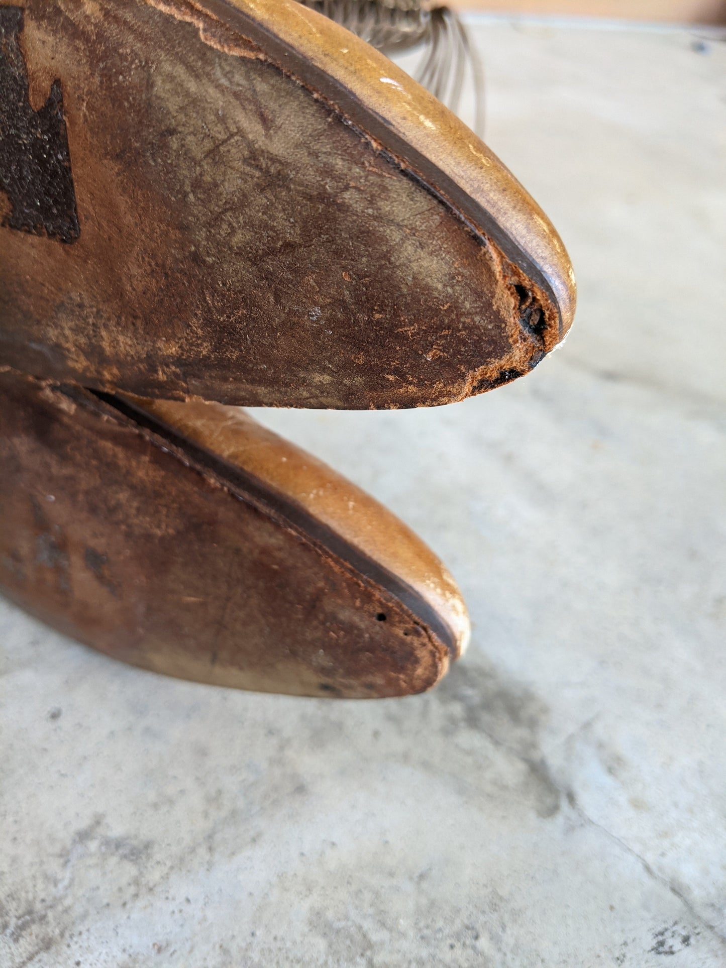 1910s - 1920s Tall Lace Up Brown Boots | Sz 38