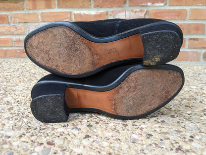 1950s Lace Up Suede Oxfords | Sz 7