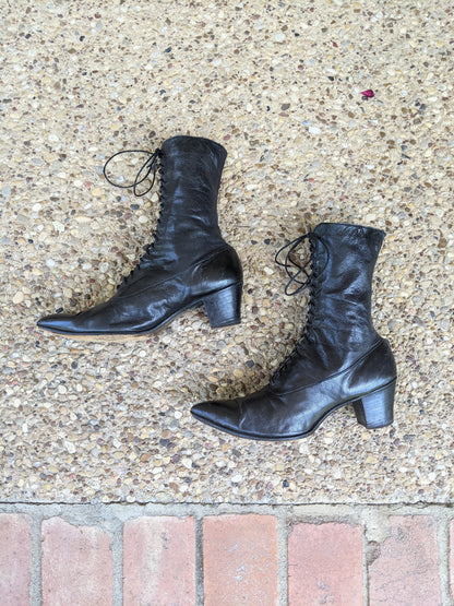 1910s-1920s Lace Up Boots | Sz 39