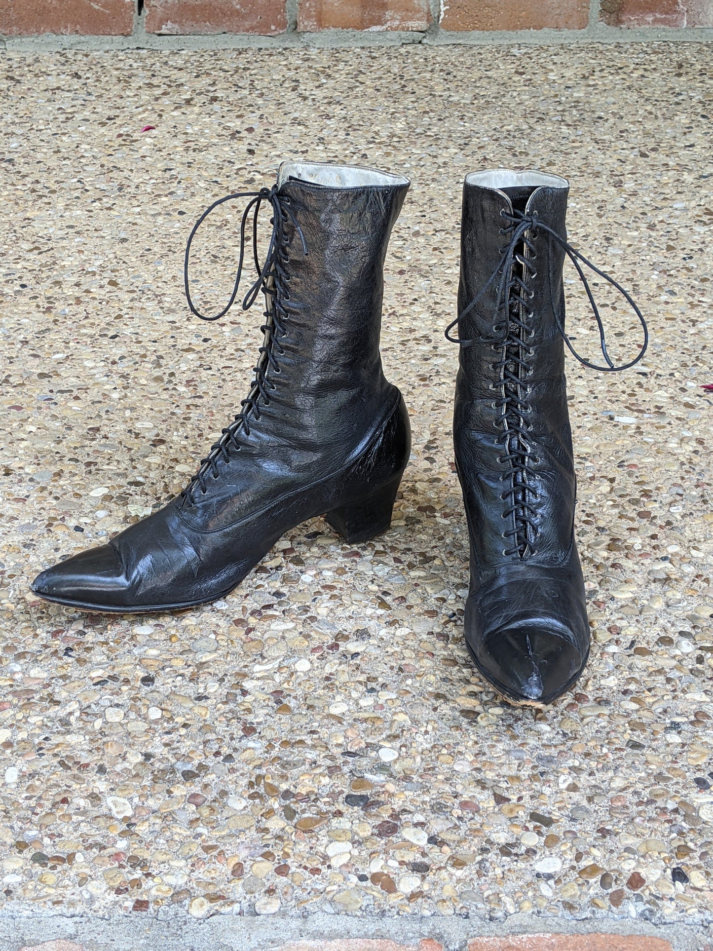 1910s-1920s Lace Up Boots | Sz 39