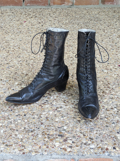 1910s-1920s Lace Up Boots | Sz 39