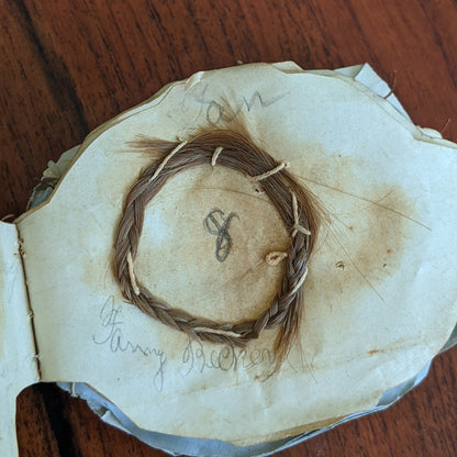 1860s Hair Album