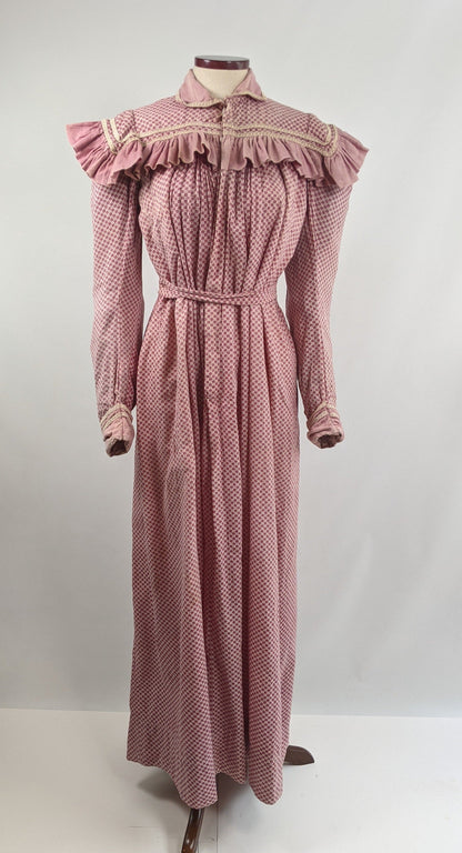 Turn of the Century Wrapper Dress