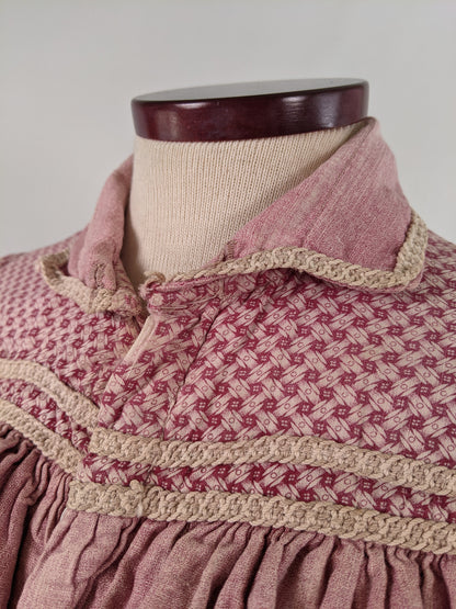 Turn of the Century Wrapper Dress