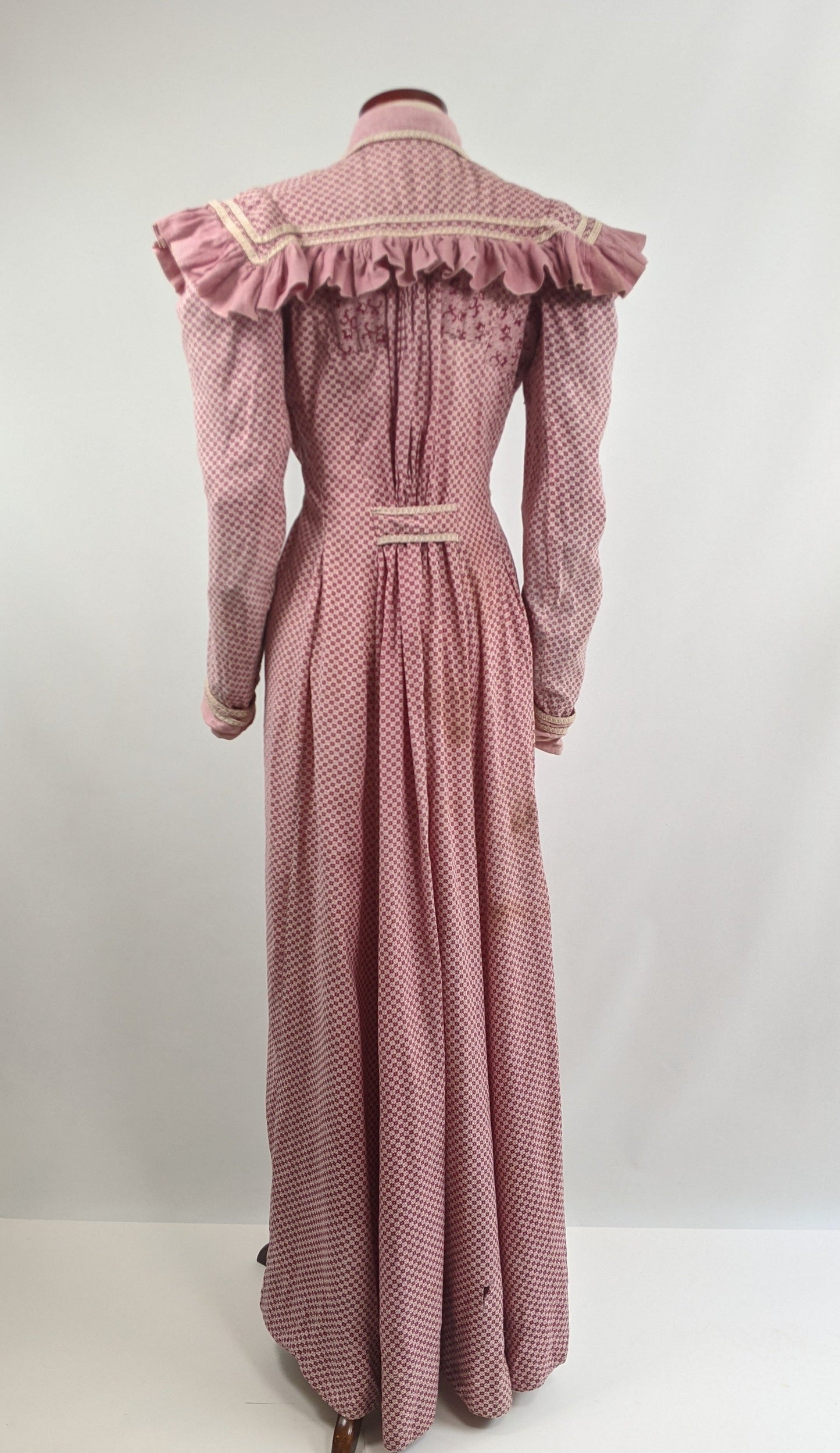 Turn of the Century Wrapper Dress