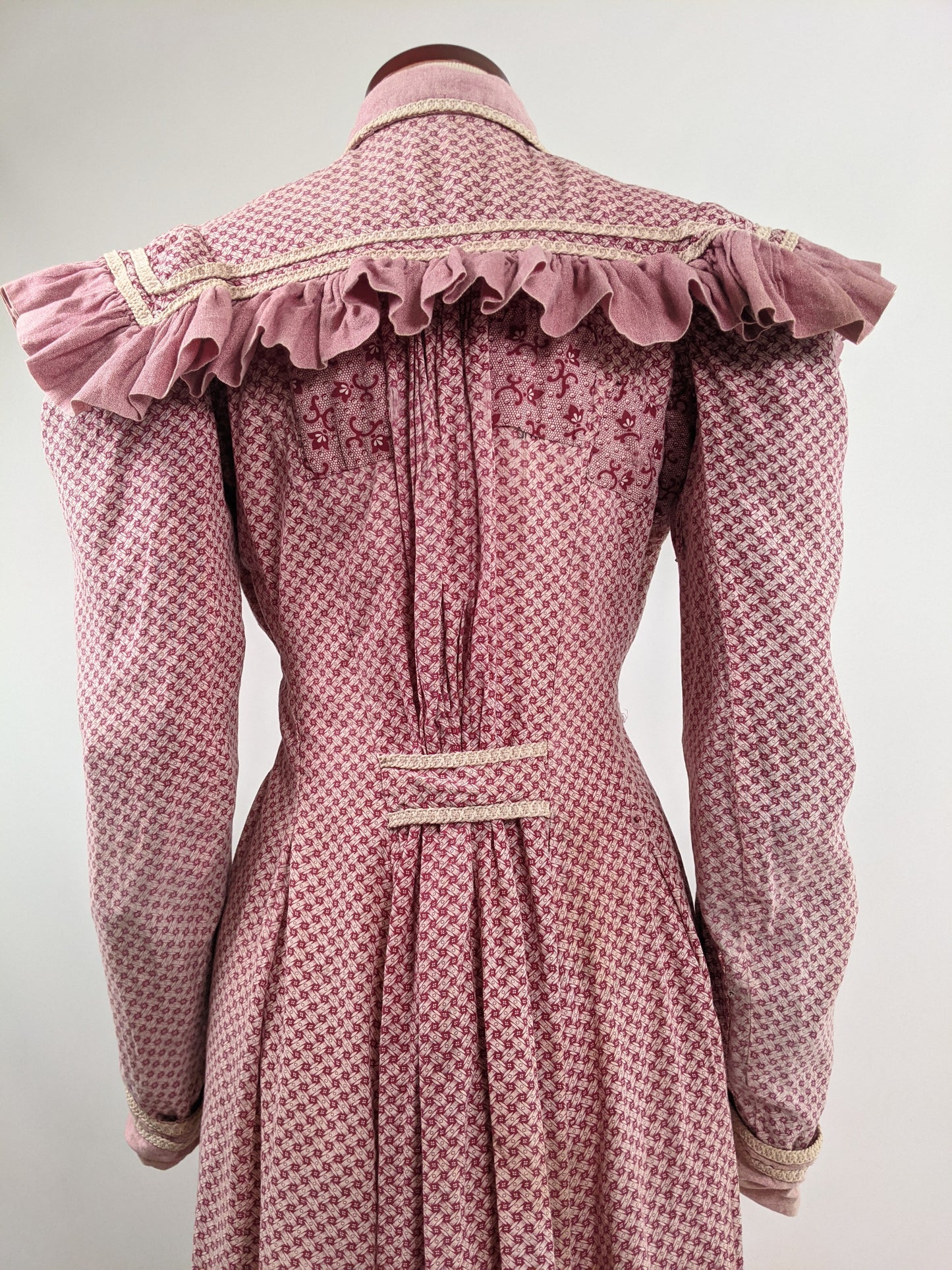 Turn of the Century Wrapper Dress