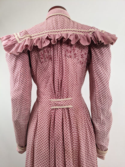 Turn of the Century Wrapper Dress