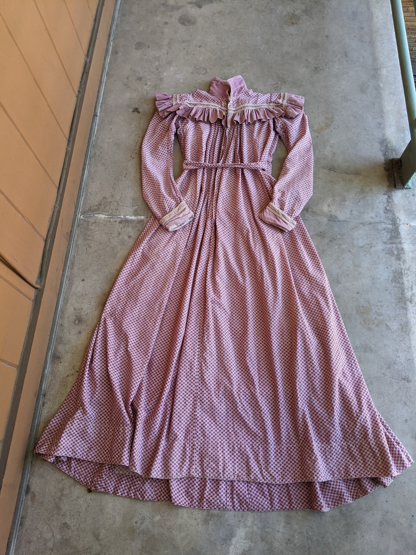 Turn of the Century Wrapper Dress