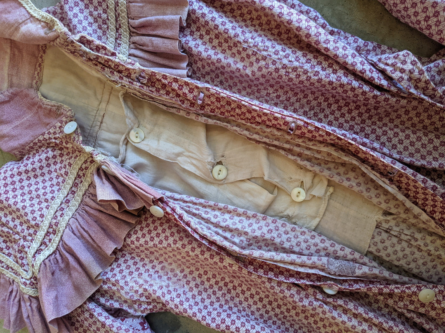 Turn of the Century Wrapper Dress