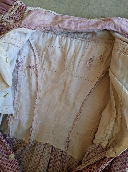 Turn of the Century Wrapper Dress